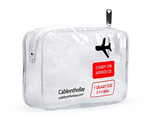 Save this so you don't stress about the TSA 3-1-1 liquids rule. The ru, tsa approved toiletry bag