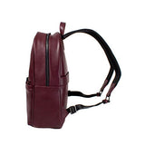 Cloe Uomo Laptop Backpack in Burgundy Red Color