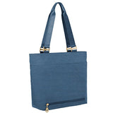 Baggallini Tulum Tote, Slate Blue