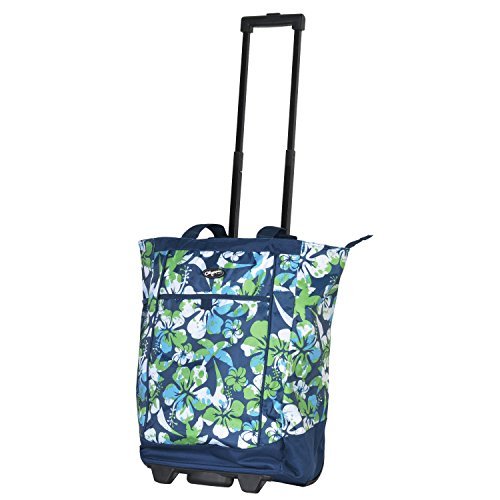 Pacific Coast Large Rolling Shopper Tote Bag