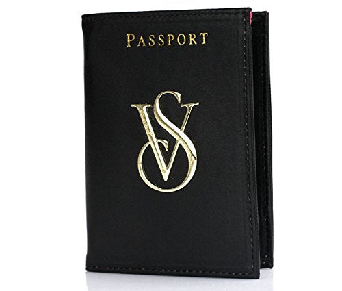 Theluxefinds.ph - Victoria's Secret Black Drawing Passport Holder