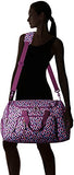 Vera Bradley Lighten Up Ultimate Gym Bag, berry burst