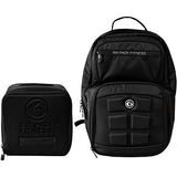 6 Pack Fitness Expedition Backpack Meal Mangement System 300 Stealth Black