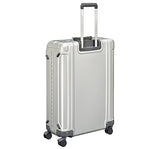 Zero Halliburton Geo Aluminum 3.0 28" 4 Wheel Spinner Travel Case Zrg2528 (Silver)