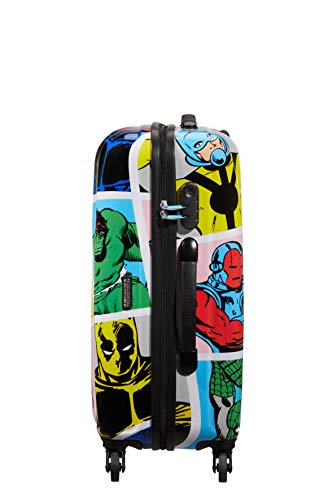  AMERICAN TOURISTER Unisex Adults' Luggage Suitcase,  Multicolored (Marvel Pop Art), M (65 cm-62.5 L)