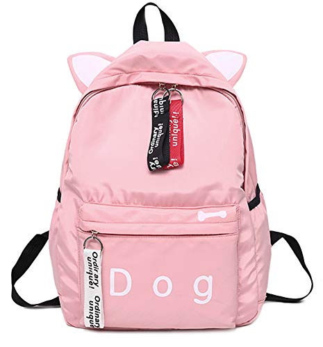 Buy Crinzel Red, Pink Fabric Bear and Panda School Backpack 30L (Pack of 2)  Online at Best Prices in India - JioMart.