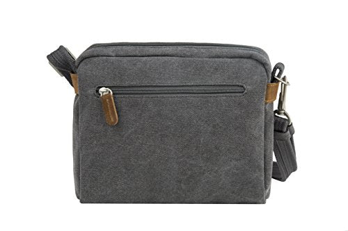 Travelon Anti-Theft Heritage Crossbody Bag, Pewter