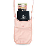 Pacsafe Coversafe S75 Anti-Theft Secret Neck Pouch, Orchid Pink