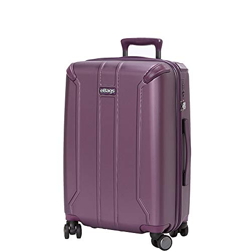 eBags eTech 3.0 Hardside Carry On Spinner Metallic Purple