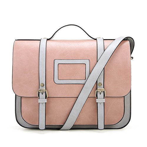 Large Pink Crossbody Purse Handbag Satchel Tote Shoulder Bag | eBay