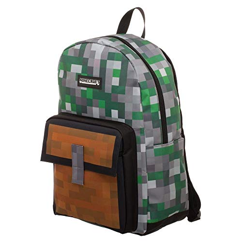 Kids Minecraft Full Print School Backpack with Pencil Case – ILYBAG