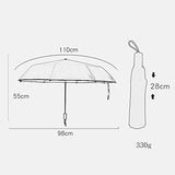 Rosavida Kids Folding Umbrella- Automatic Open- Cartoon- UV Protection- Travel Umbrella Compact