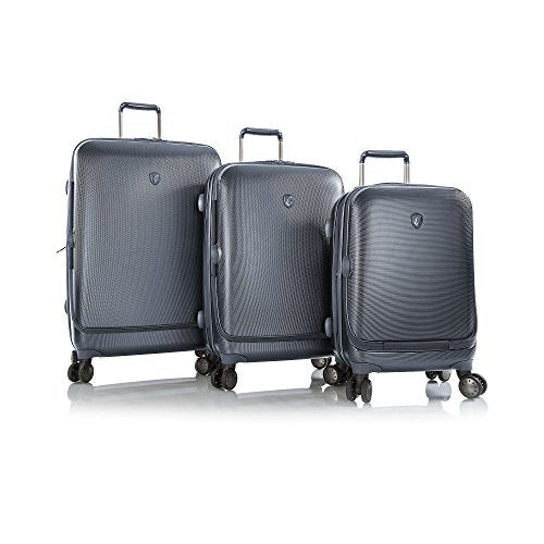 Zimtown 22in 26in 30in Softside Luggage, Expandable 3 Piece Set Suitcase  Lightweight Luggage Travel Set, Black 