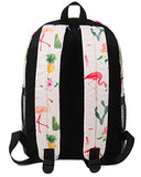 FITMYFAVO 15" Flamingo Ultralight Backpack | Bookbag | Daypack with YKK zippers for Teens & Adults