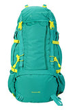 Mountain Warehouse Venture 40L Backpack - Travel Bag for Men & Women Green Women's Fit