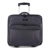 Bugatti Harry Business Case on Wheels, 2-Tone Polyester, Grey