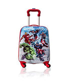 Marvel Avengers Hardshell Spinner Trolley 18 Inch Kids Luggage [Blue]