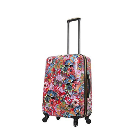 HALINA Car Pintos Intenso 24" Hard Side Spinner Luggage, Multicolor