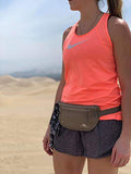 EZ-Traveler RFID Money Belt - Lightweight, RFID Blocking, Luxury Waist Pack for Travel, Running,