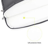 YOUPECK 15.6 Inch Laptop Sleeve Case Messenger Shoulder Bag Padded Nylon Shockproof Waterproof