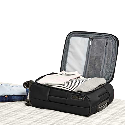 AmazonBasics Premium Expandable Softside Spinner Luggage With TSA Lock ...