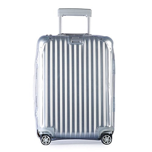 Luggage Cover Protector Clear Pvc Suitcase Protective Case With Black  Zipper For Rimowa Topas…