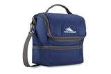 High Sierra Double Decker Lunch Bag, True Navy/Mercury