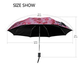 Umbrella Japanese Paintings Of Cherry Blossoms Golf Travel Sun Rain Windproof Auto umbrellas with