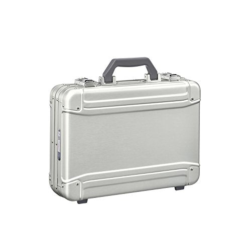 Zero Halliburton Geo Aluminum 3.0 Small Hardsided Attache Case in Silver