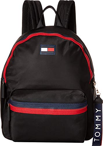 Tommy Hilfiger Women s Leah Backpack Black One Size