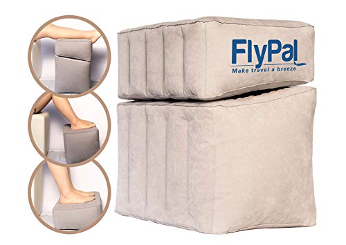 The Best Airplane Footrest for Travelers to Ease Back Pain and Get Rest