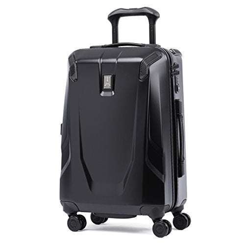 20 Inch Carry-on Luggage PC Hardside Suitcase TSA Lock with Front Pocket  and USB Port - Costway