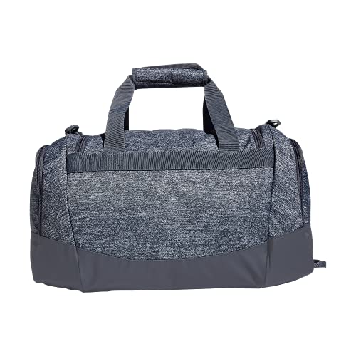 Adidas Defender IV Small Duffel Bag (Jersey Onix Grey/Rose Gold