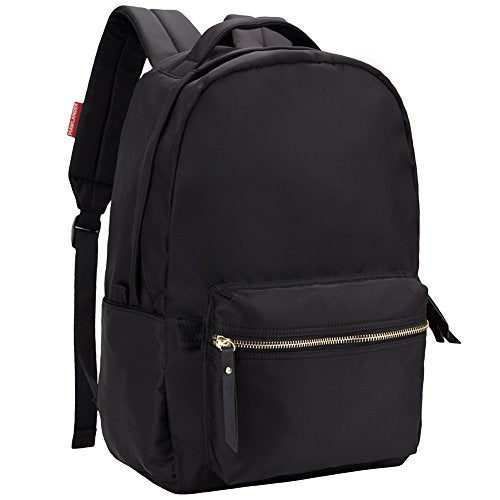 Black/White Plaid Nylon Backpack School Bag for Teenage Girl – MsHormony