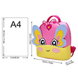 Toddler Baby Backpack 3D Waterproof Kindergarten Backpack Animal Preschool Backpack for Kids Girl Boy (Butterfly)