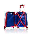 Marvel Avengers Hardshell Spinner Trolley 18 Inch Kids Luggage [Blue]