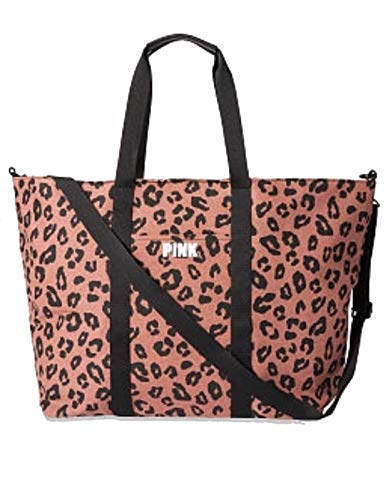 Pink Victoria Secret leopard print Weekender tote  Victoria secret pink  bags, Victoria secret pink, Weekender tote