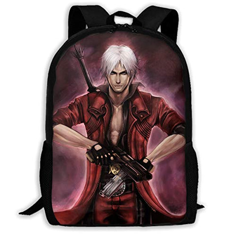 Devil Hunter 5 Backpack Unisex Suitable For People Of All Ages (HD 3D Print)