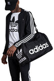 adidas Originals Santiago Duffel Bag, Black/White, One Size