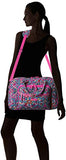 Vera Bradley Iconic Compact Weekender Travel Bag, Signature Cotton, Kaleidoscope