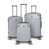 Gabbiano Vintage Collection 3 Piece Spinner Luggage Set (White)