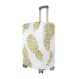 QIAOSHENG Suitcase Cover,Waterproof Luggage Covers Pineapple Pattern For Protect Your Baggage For