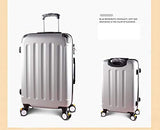 26 Inch Trolley Case/Bags Woman Travel Suitcase With Wheels Rolling Carry On Luggage,B,24