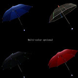 Creative Lightsaber Stick Umbrella 7 Colour changing LED Light Daily Accessory (black)