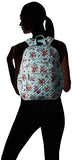 Vera Bradley Iconic XL Campus Backpack, Signature Cotton, water bouquet