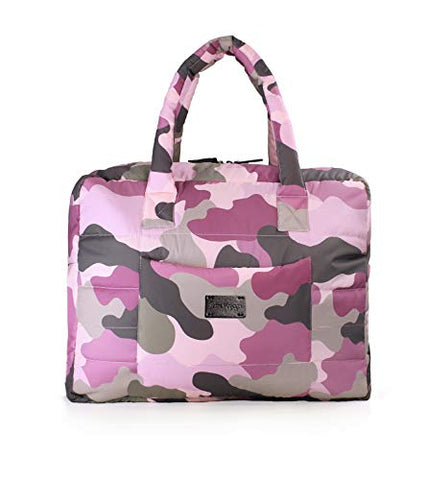 7 A.M. Voyage Plaza Bag (Camo Pink)