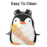 Deer Mum Kids Children Cute Cartoon Animal Schoolbag Toddler Backpack Neoprene Backpack (penguin)