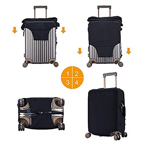 Travel Luggage Cover, Suitcase Protector Bag Fits 29-32 Inch Luggage Travel  Accessories Yellow 