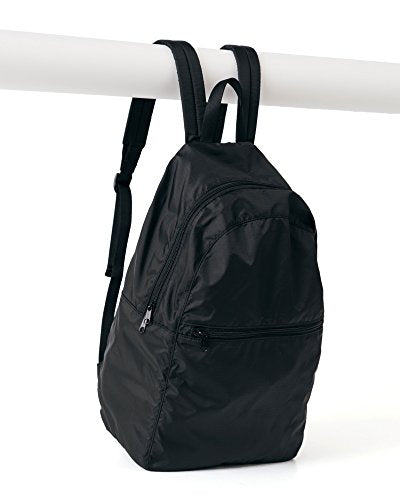 NYLON BACKPACK Black  Women's Backpack with 18 inch Drop Strap