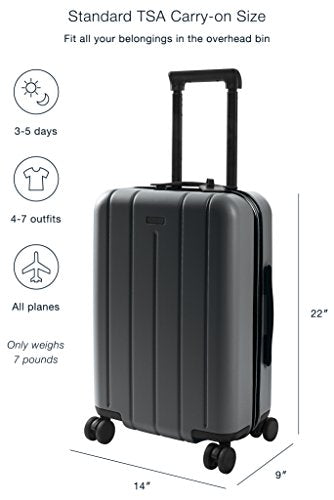Buy Syn Stor Pentagon Trolley Bags for Travel, 55 cm Cabin Suitcase, 4  Wheel Cyan Small Luggage for Men and Women, Polypropylene Hard Side Cabin  Bag at Amazon.in